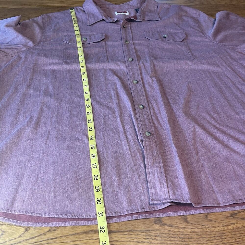 Lot of 2 Men's 3XL Long Sleeve Shirts - Picture 7 of 13